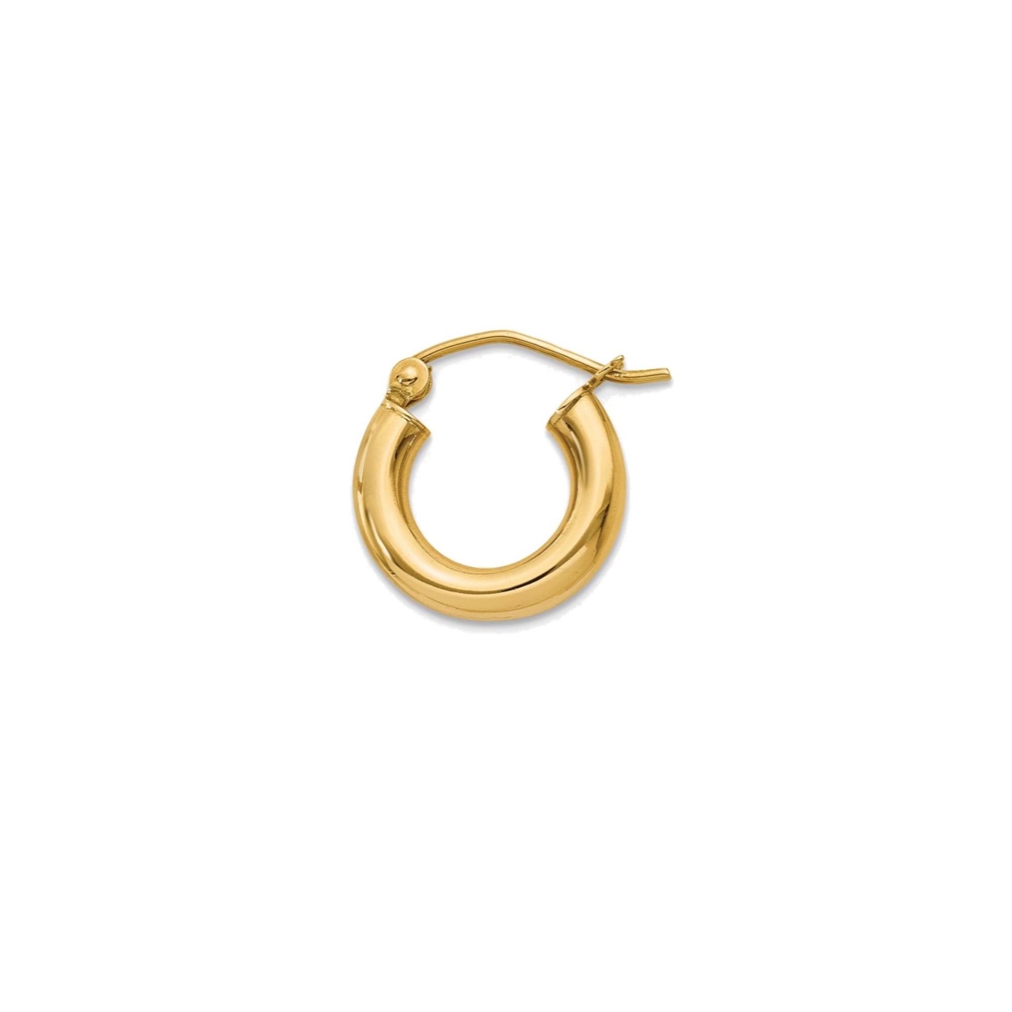 Annika Gold Hoop Piercing (One Earring)