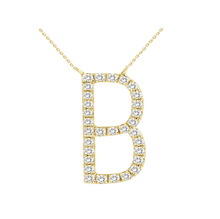 Load image into Gallery viewer, Alphabet Diamond Necklace
