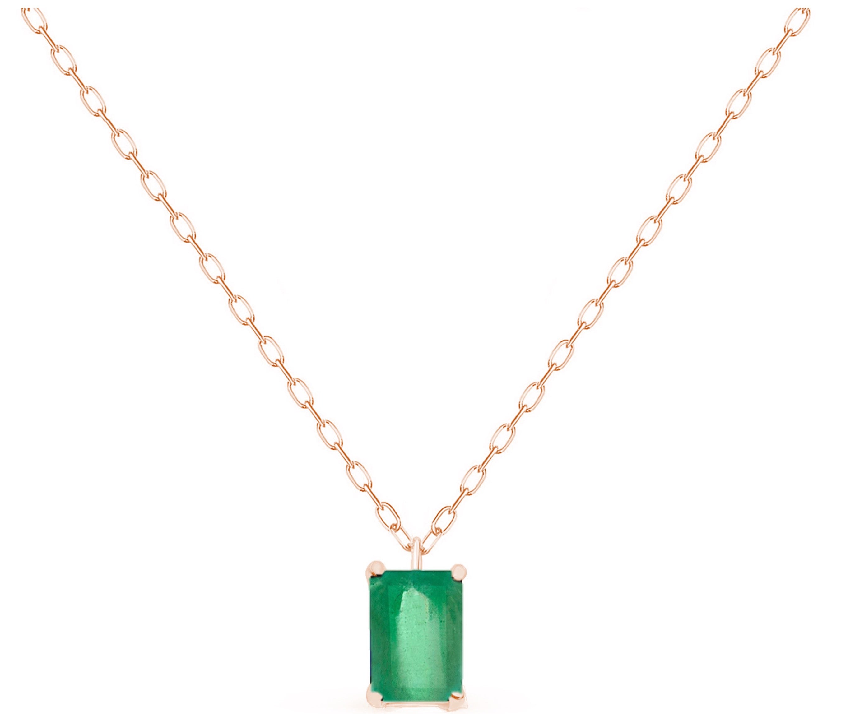 Barbara Emerald Necklace
