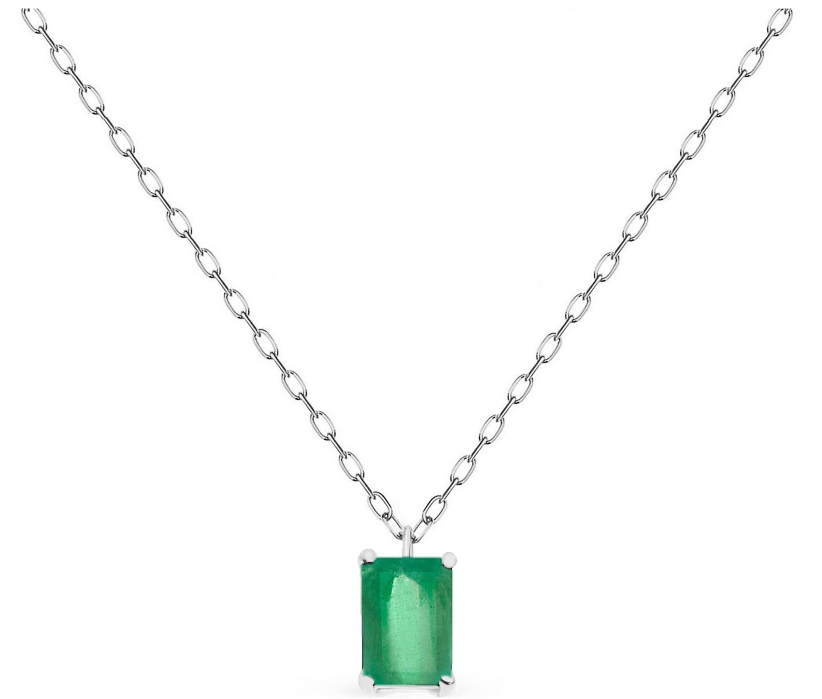 Barbara Emerald Necklace
