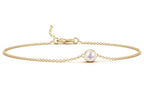 14KG Birthstone Pearl Chain Bracelet (June)