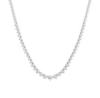 Bombshell Diamond Riviera Tennis Necklace 5.50 ct.