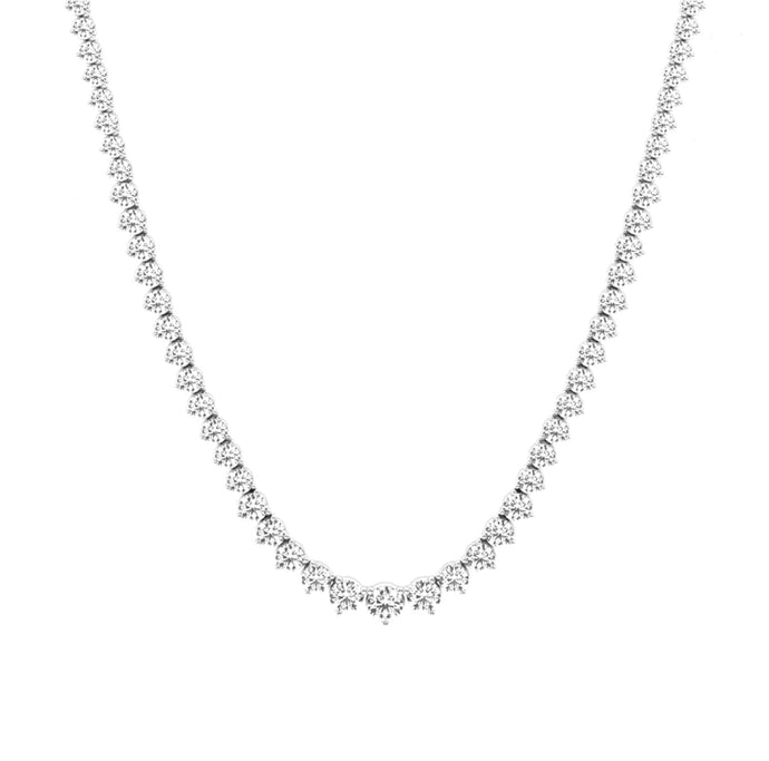 Bombshell Diamond Riviera Tennis Necklace 5.50 ct.