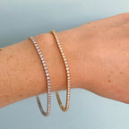 14KG Richie Diamond Tennis Bracelet 3.0 ct.