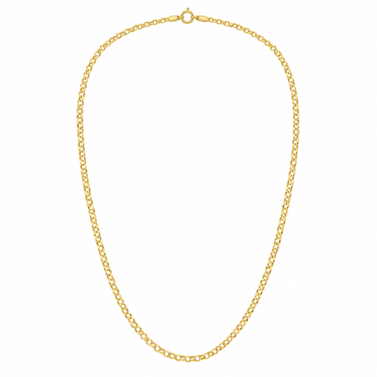 Clara Gold Rolo Chain Necklace