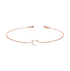 Alphabet Diamond Bracelet