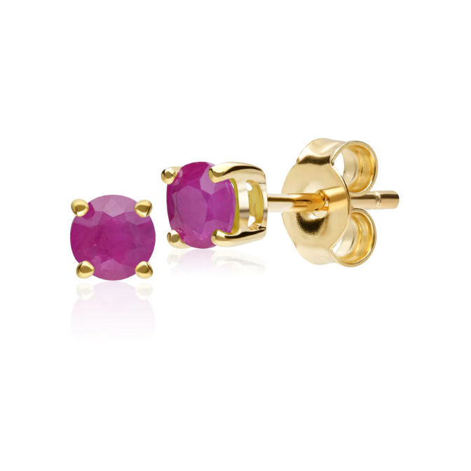 Cleo Ruby Piercing (Two Earrings)