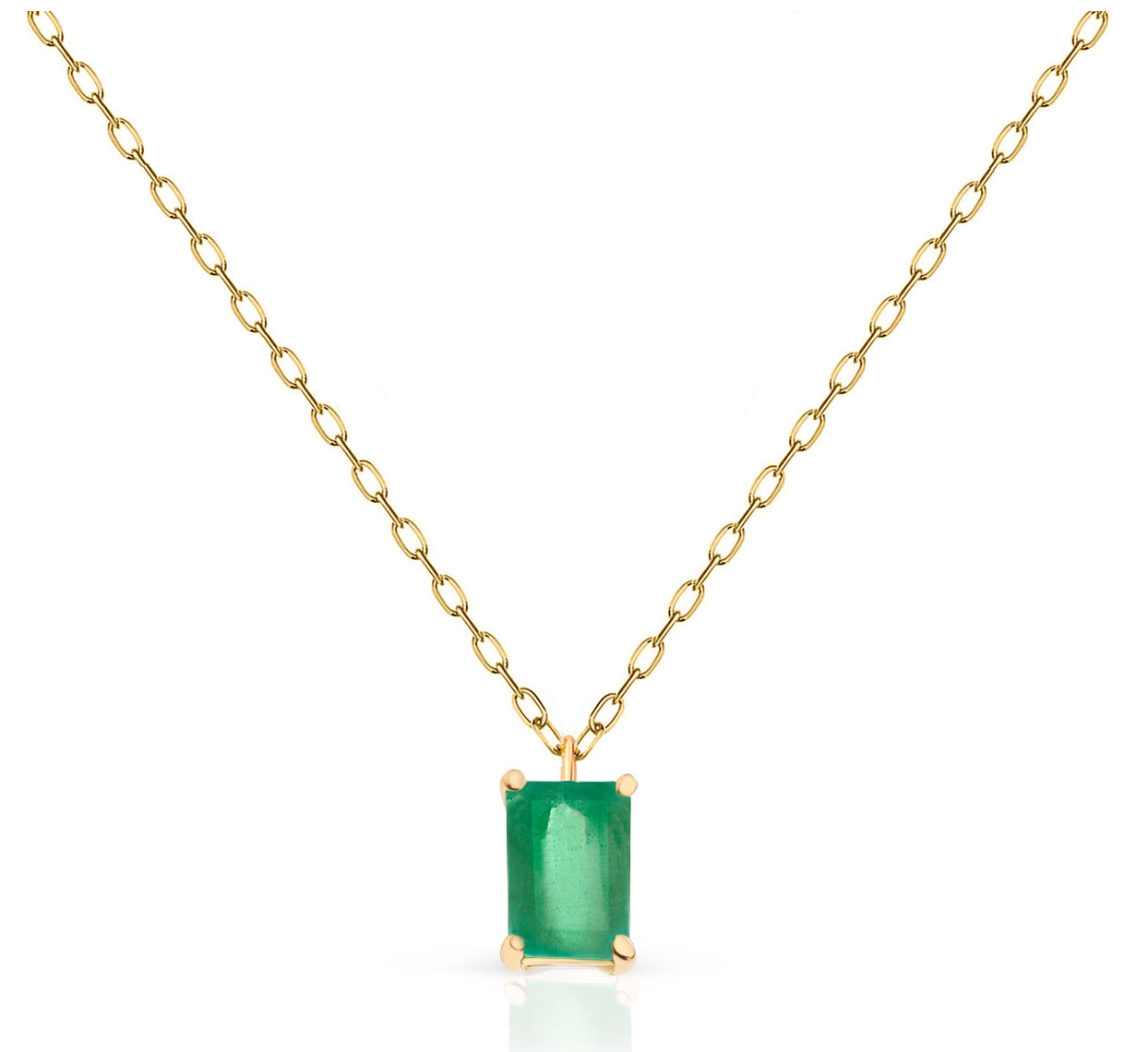 Barbara Emerald Necklace