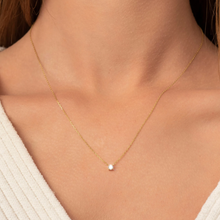 Load image into Gallery viewer, Belem Solitaire Diamond Necklace .07 ct
