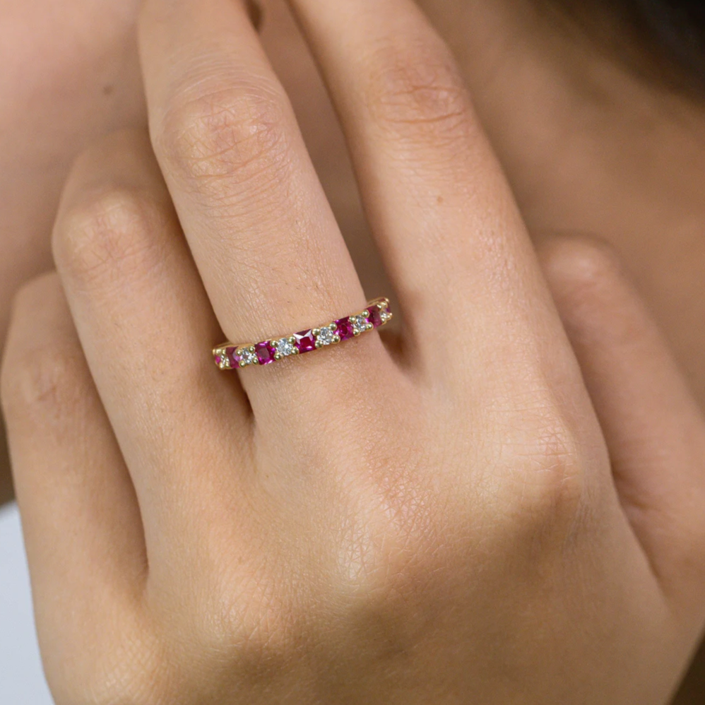 Josie Ruby Diamond Ring