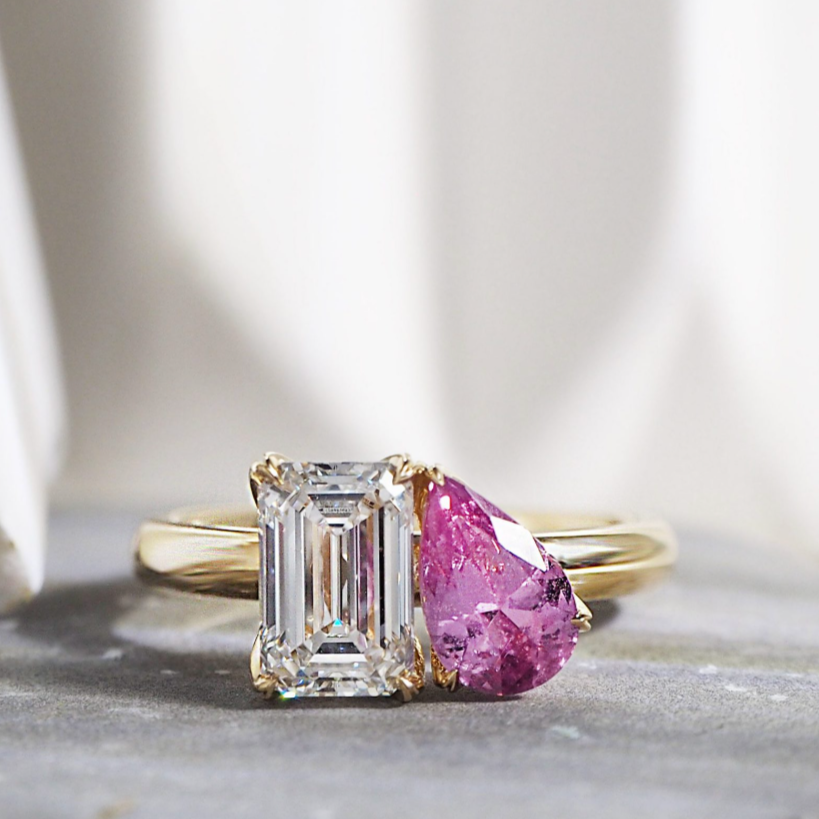 Alexis Diamond Ruby Ring
