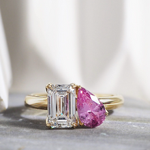 Load image into Gallery viewer, Alexis Diamond Ruby Ring
