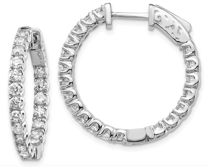 Maga Diamond Hoops 1.82 ct.