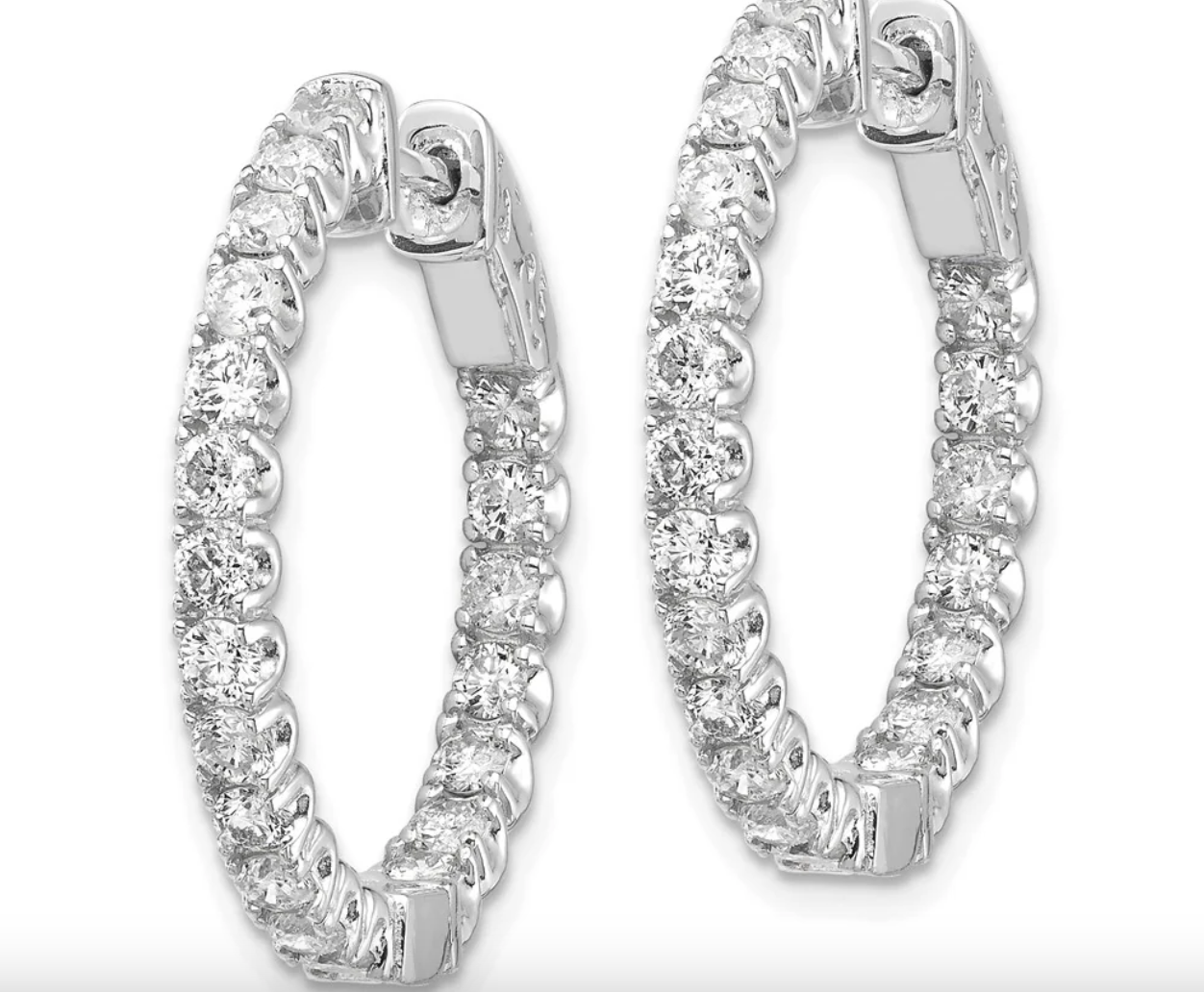 Maga Diamond Hoops 1.82 ct.