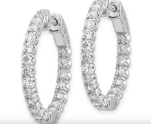 Load image into Gallery viewer, Maga Diamond Hoops 1.82 ct.
