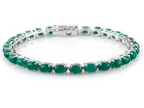 Ivonne Emerald Tennis Bracelet 6.57 ct.