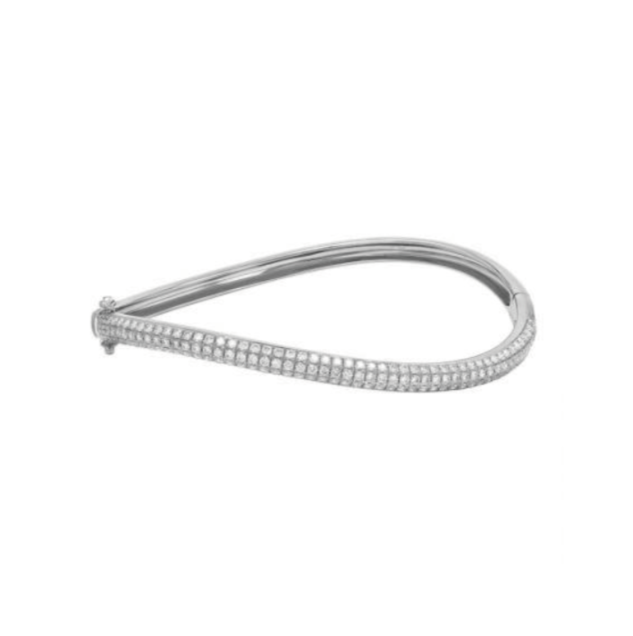 Birdie Diamond Bangle