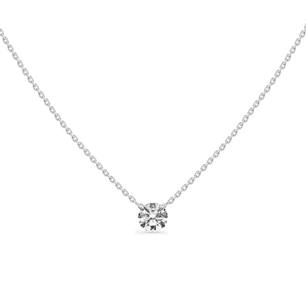 Charlie Solitaire Diamond Necklace 0.50 ct.