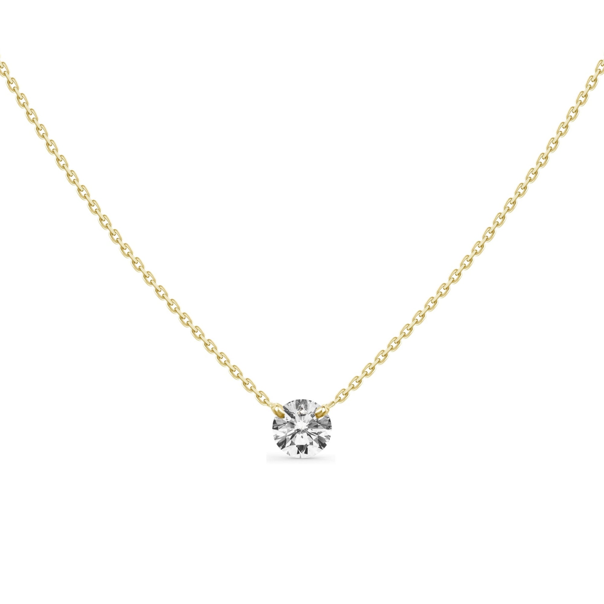 Charlie Solitaire Diamond Necklace 0.50 ct.
