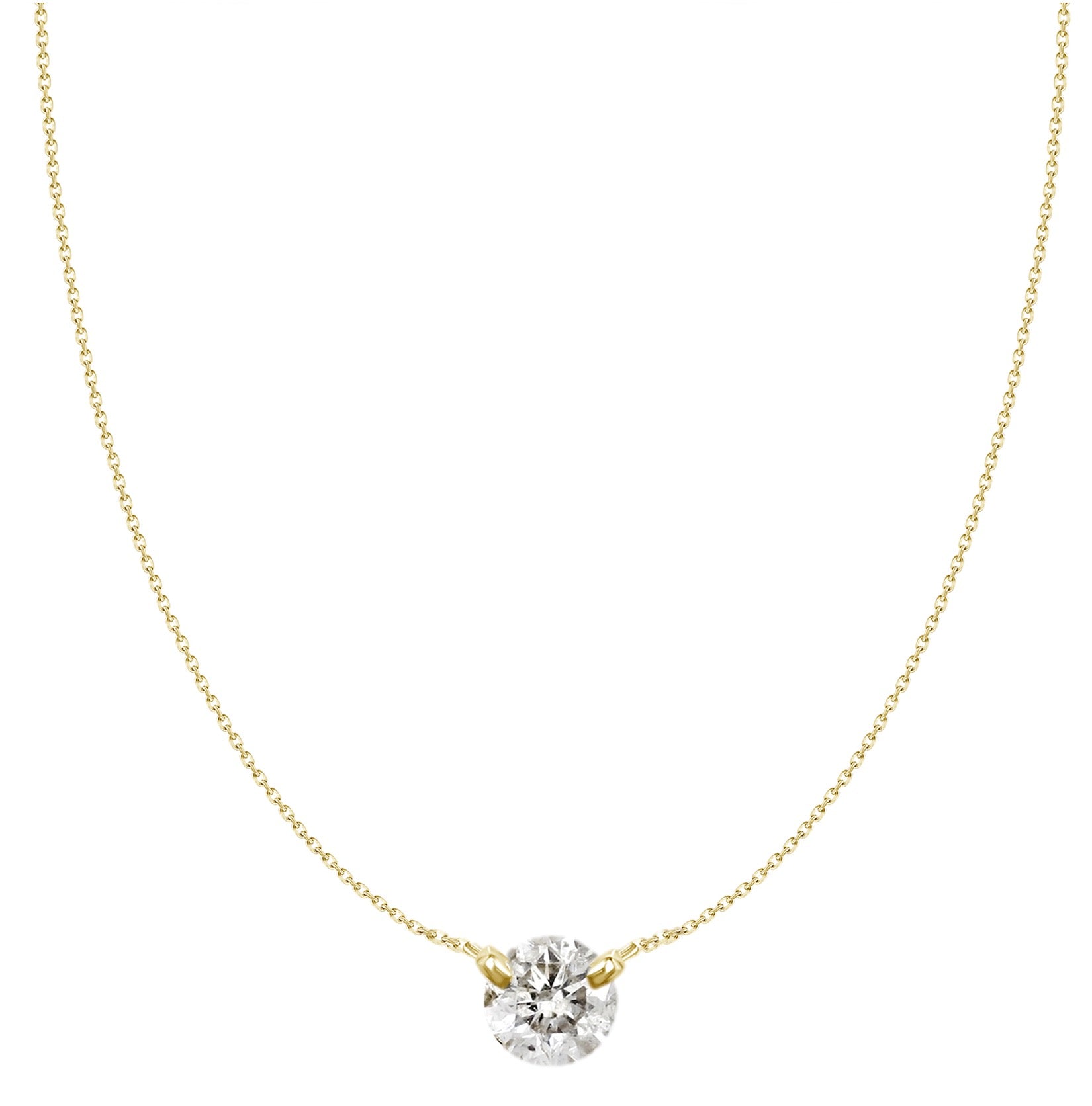 Charlie Solitaire Diamond Necklace 0.50 ct.