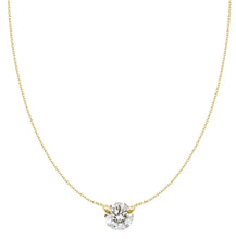 Load image into Gallery viewer, Charlie Solitaire Diamond Necklace .50 ct.
