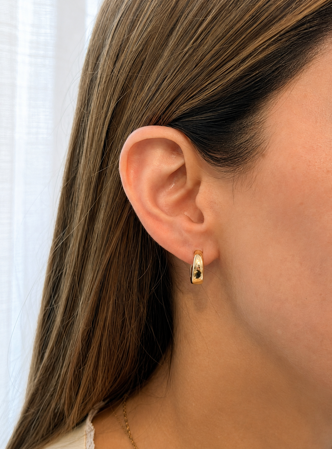 Deuce Large Dual Hoops