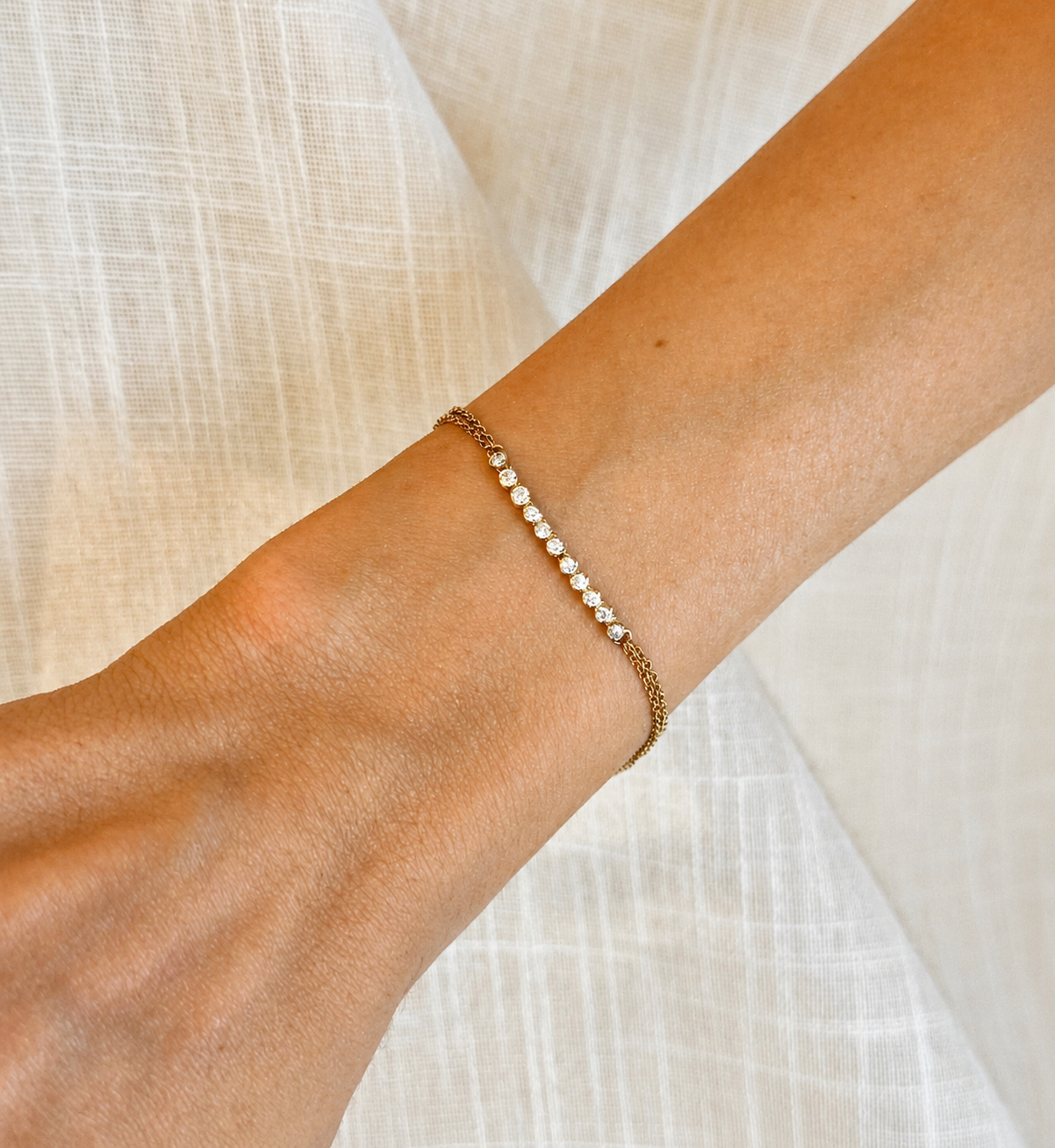 Pimm Diamond Chain Bracelet