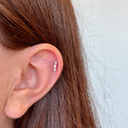 Corina Diamond Piercings (Two Earrings)