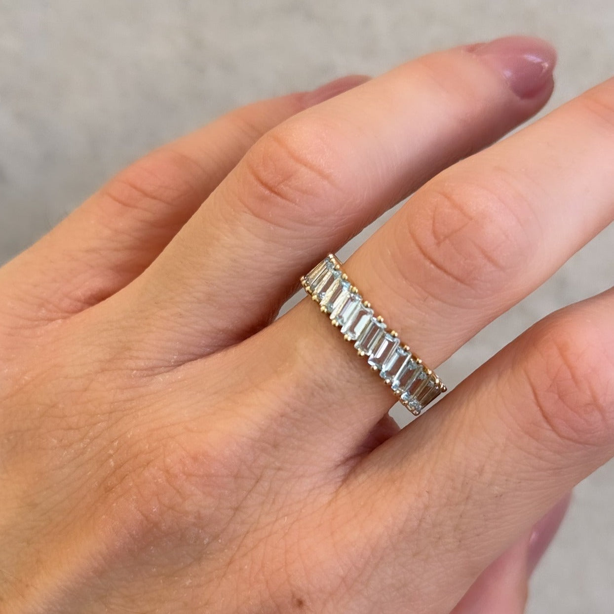 Cristy Blue Topaz Ring