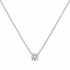 Doutzen Solitaire Diamond Necklace 0.10 ct.