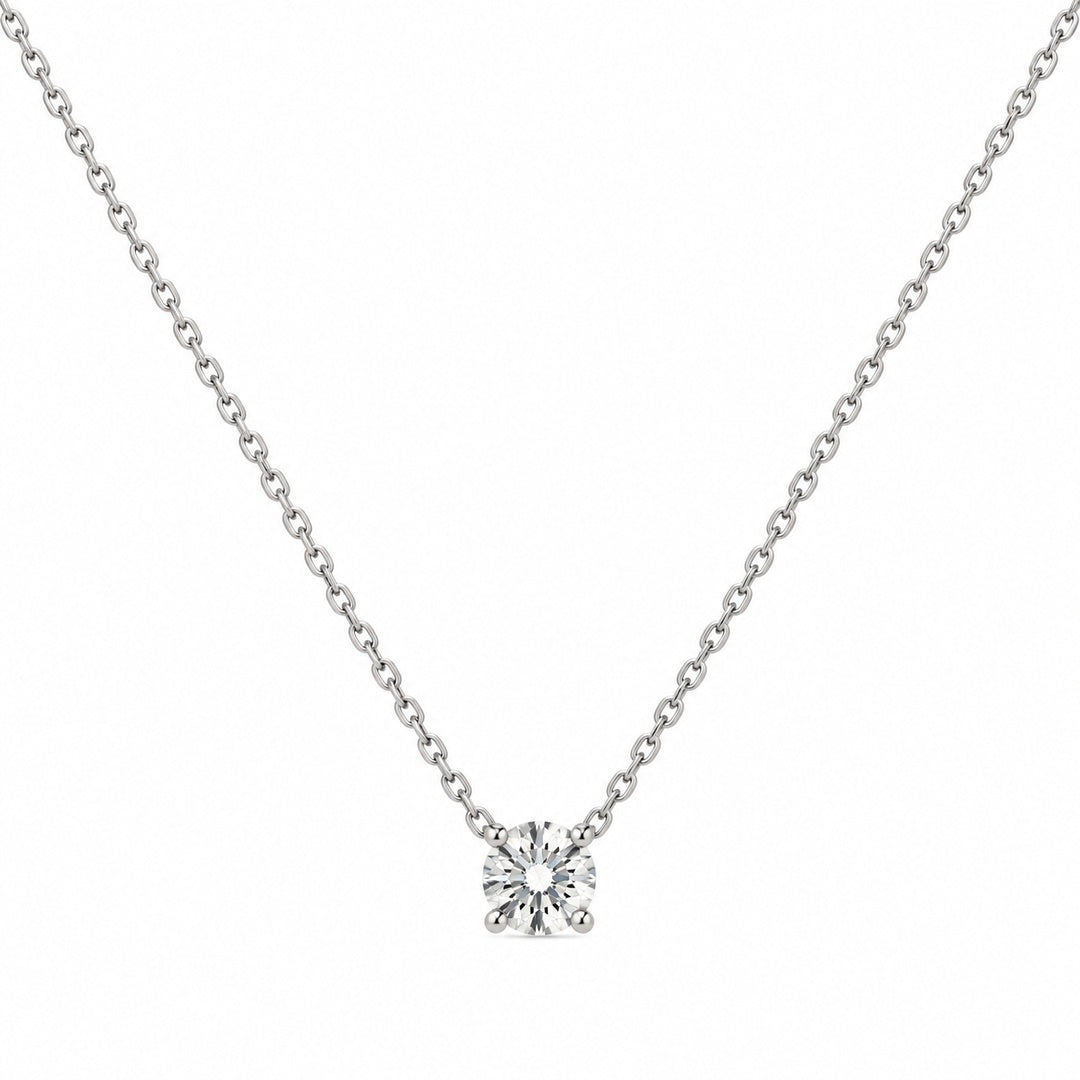 Doutzen Solitaire Diamond Necklace 0.10 ct.