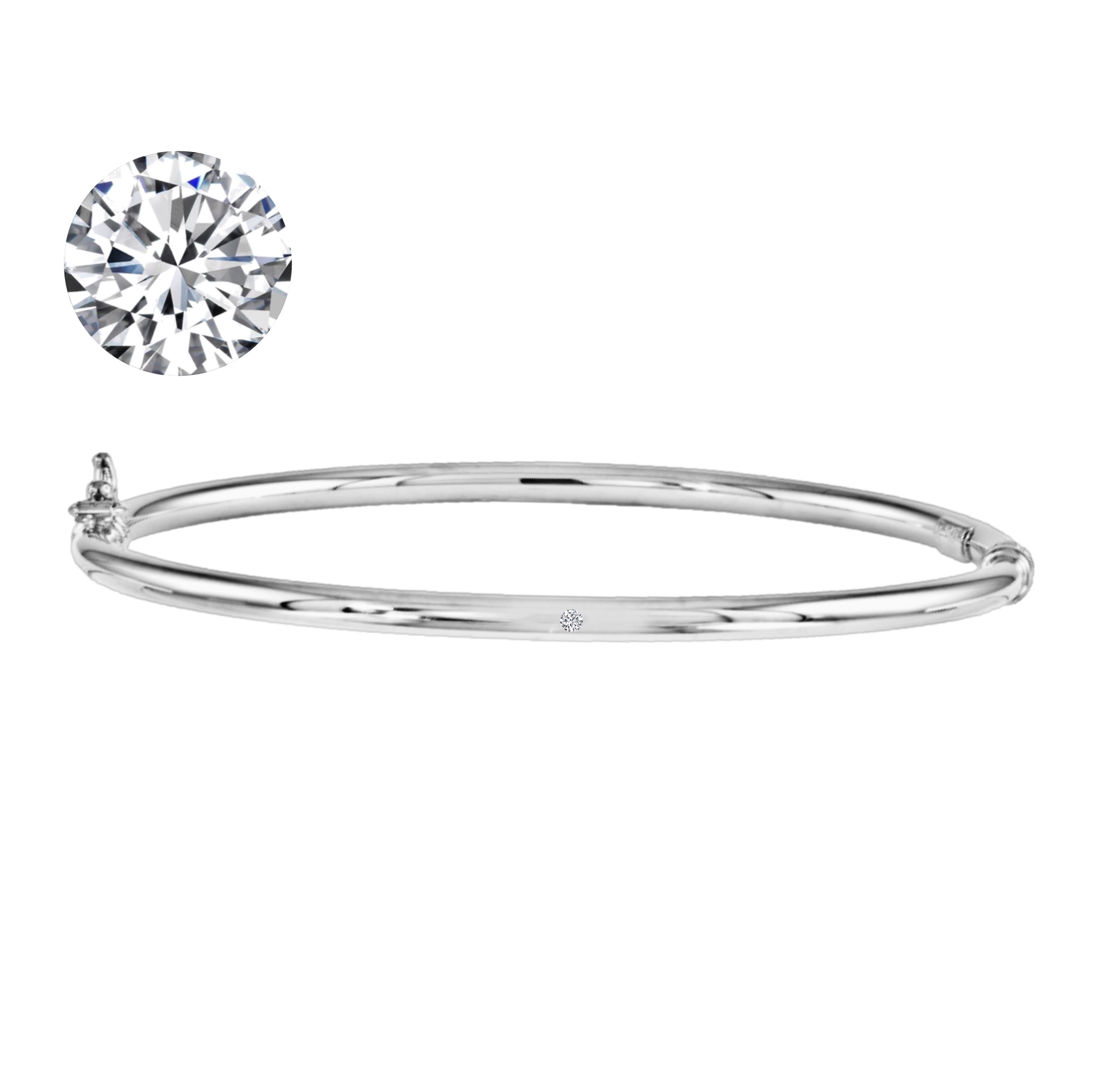 Lulu Birthstone Gold Bangle