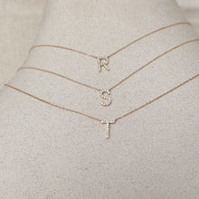 Load image into Gallery viewer, Alphabet Diamond Necklace
