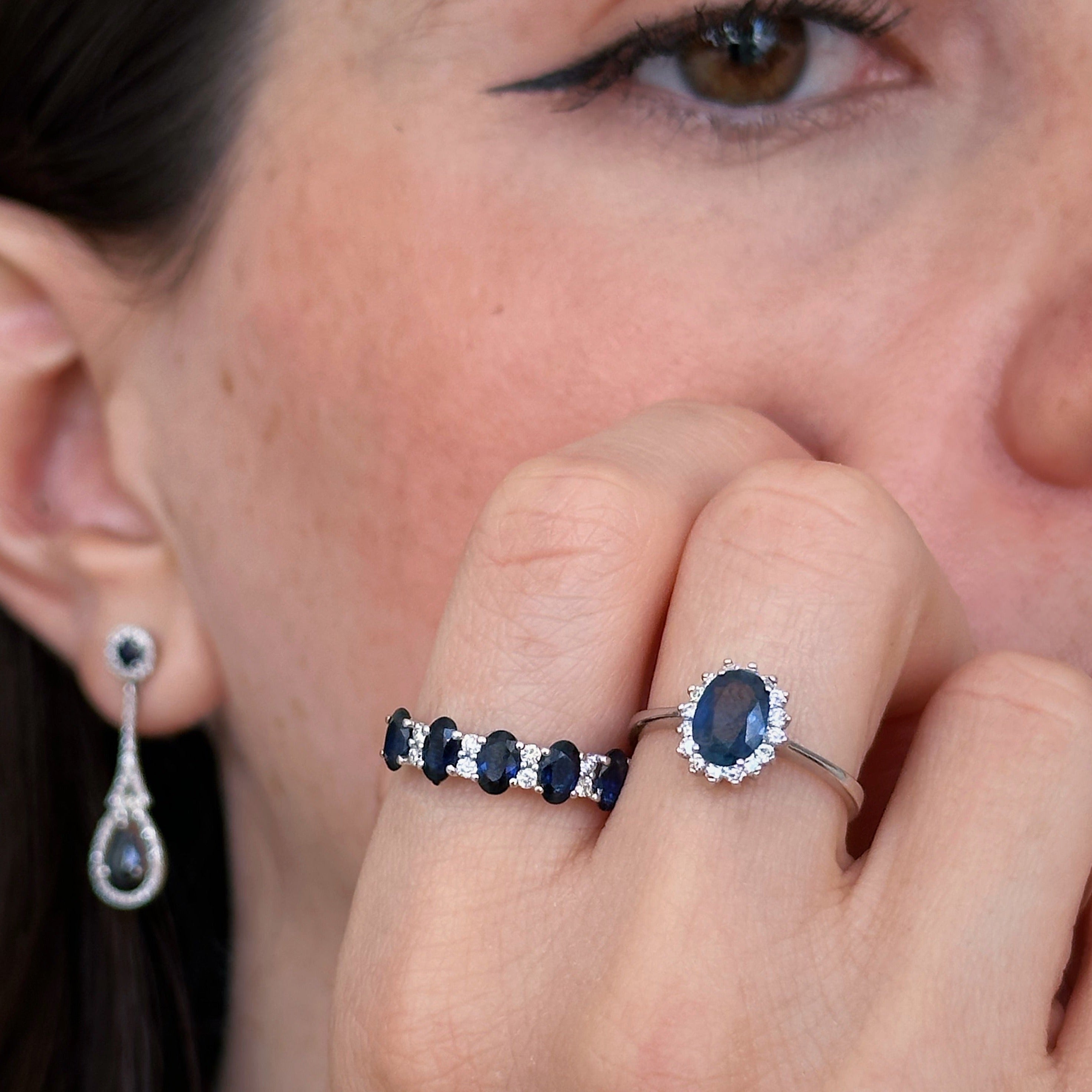 Andy Sapphire Diamond Ring