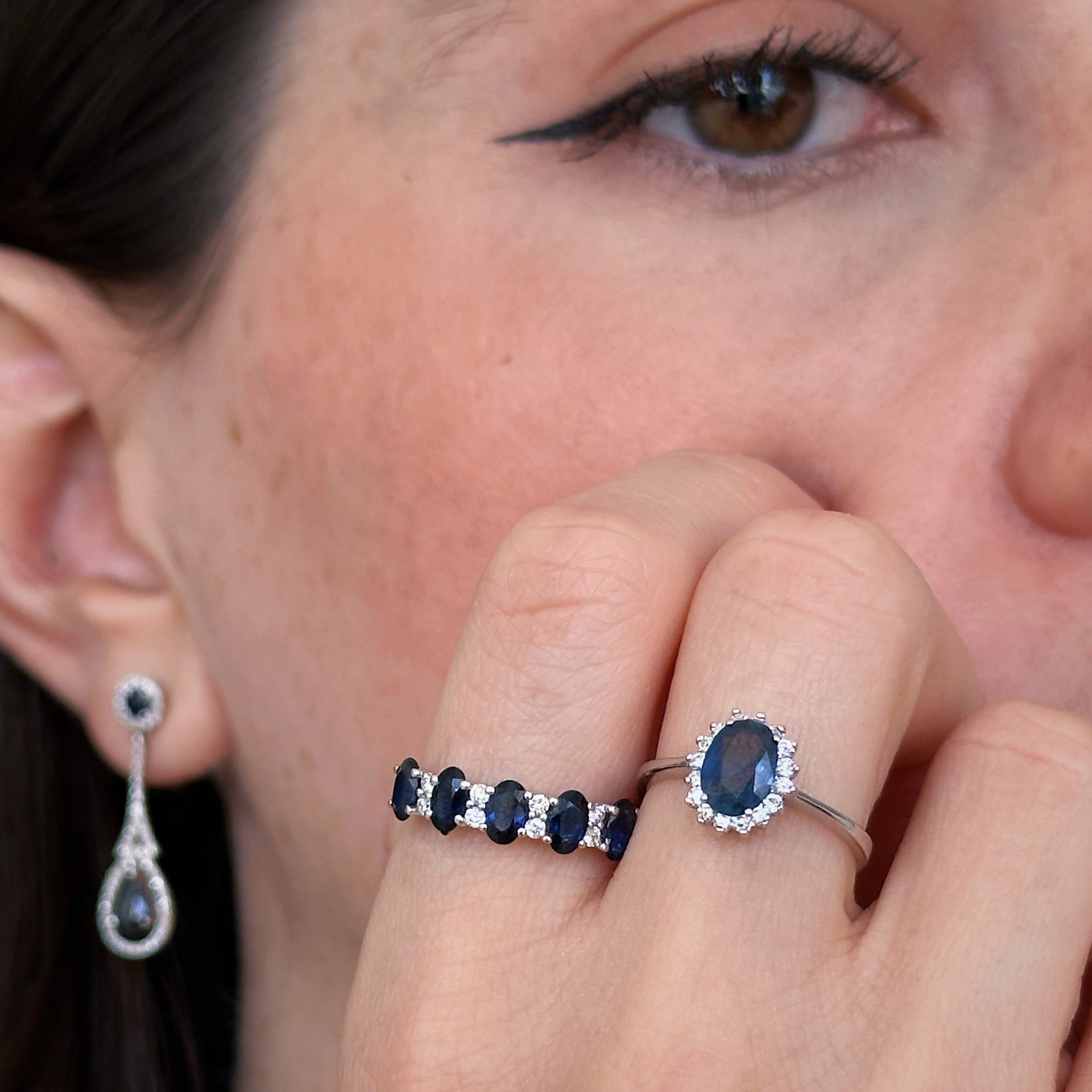 Andy Sapphire Diamond Ring