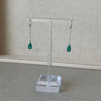 Elara Emerald Diamond Earrings