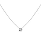Eleonor Solitaire Diamond Necklace 0.30 ct.