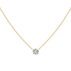 Eleonor Solitaire Diamond Necklace 0.30 ct.