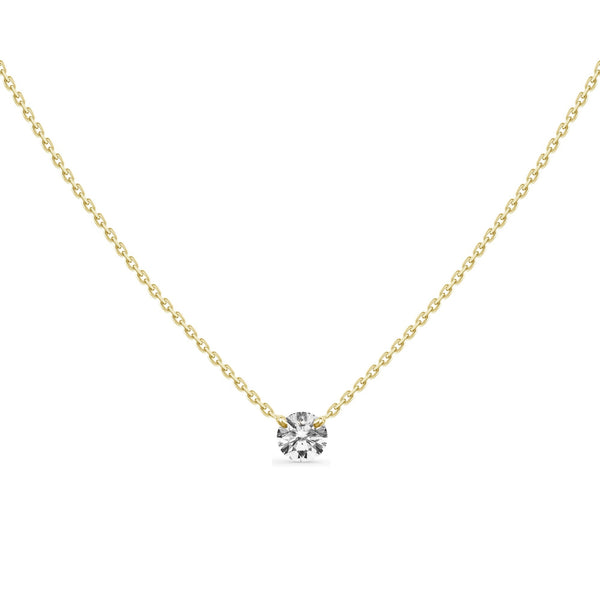 Eleonor Solitaire Diamond Necklace 0.30 ct.