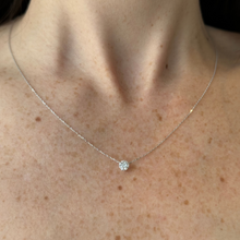 Load image into Gallery viewer, Eleonor Solitaire Diamond Necklace .30 ct
