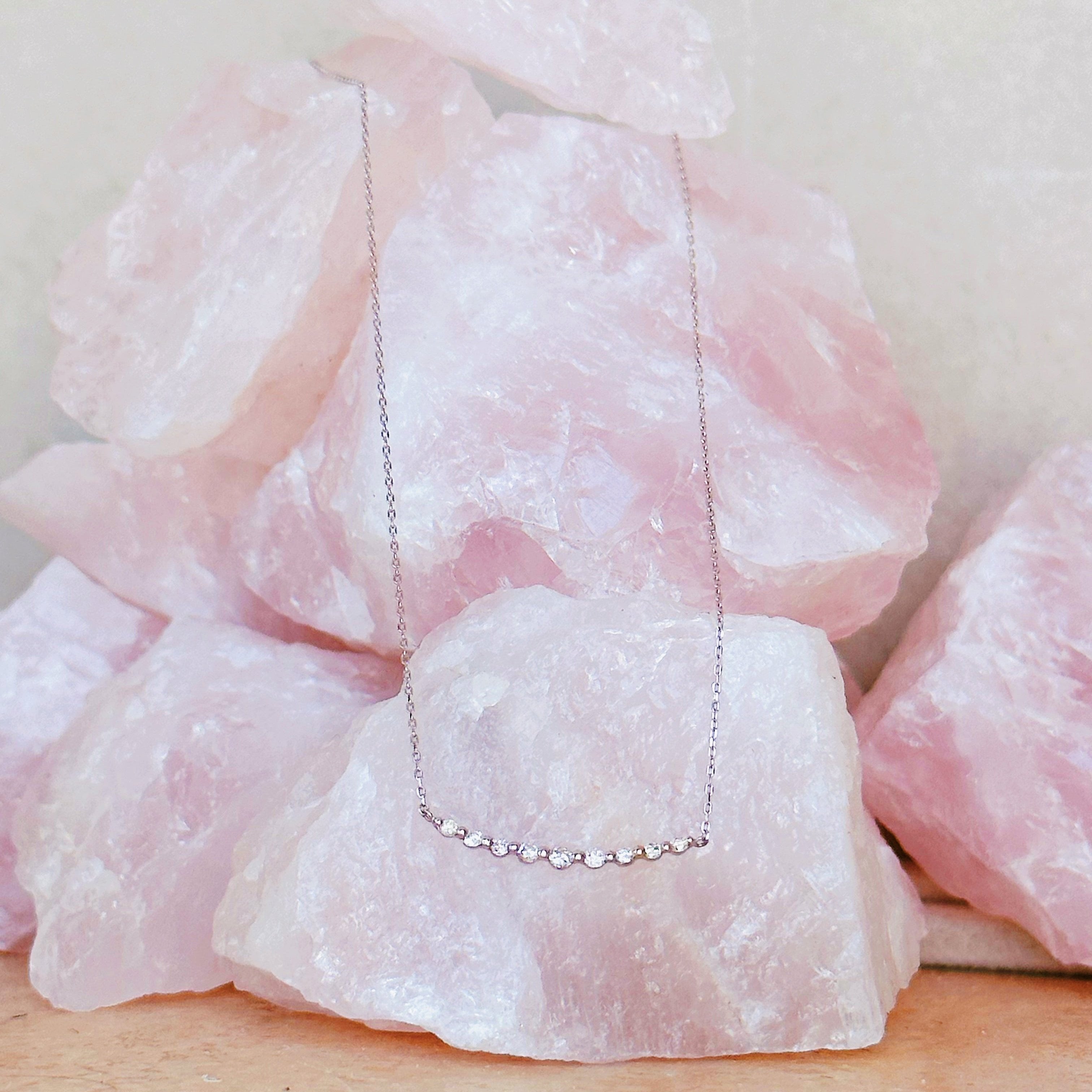 Elvi Diamond Necklace .20 ct.
