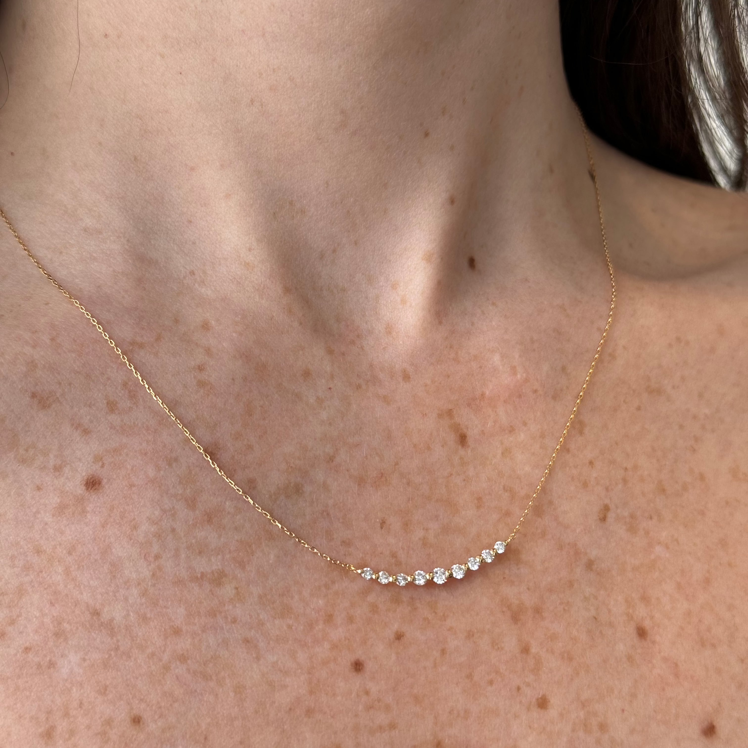 Evangeline Diamond Necklace .30 ct