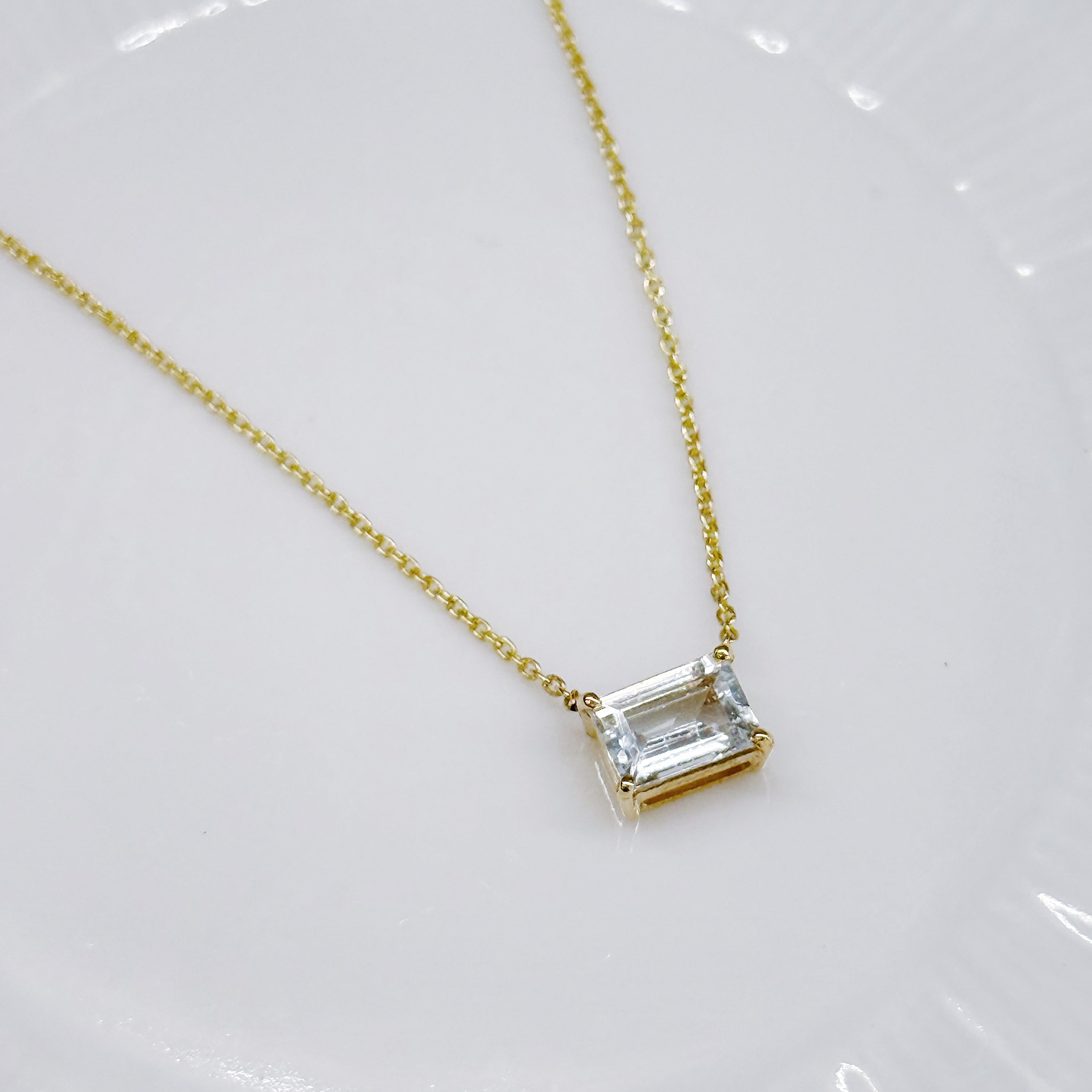 Ellen Aquamarine Necklace
