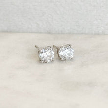 Load image into Gallery viewer, Liliana Natural Diamond Studs 1.0 ct.
