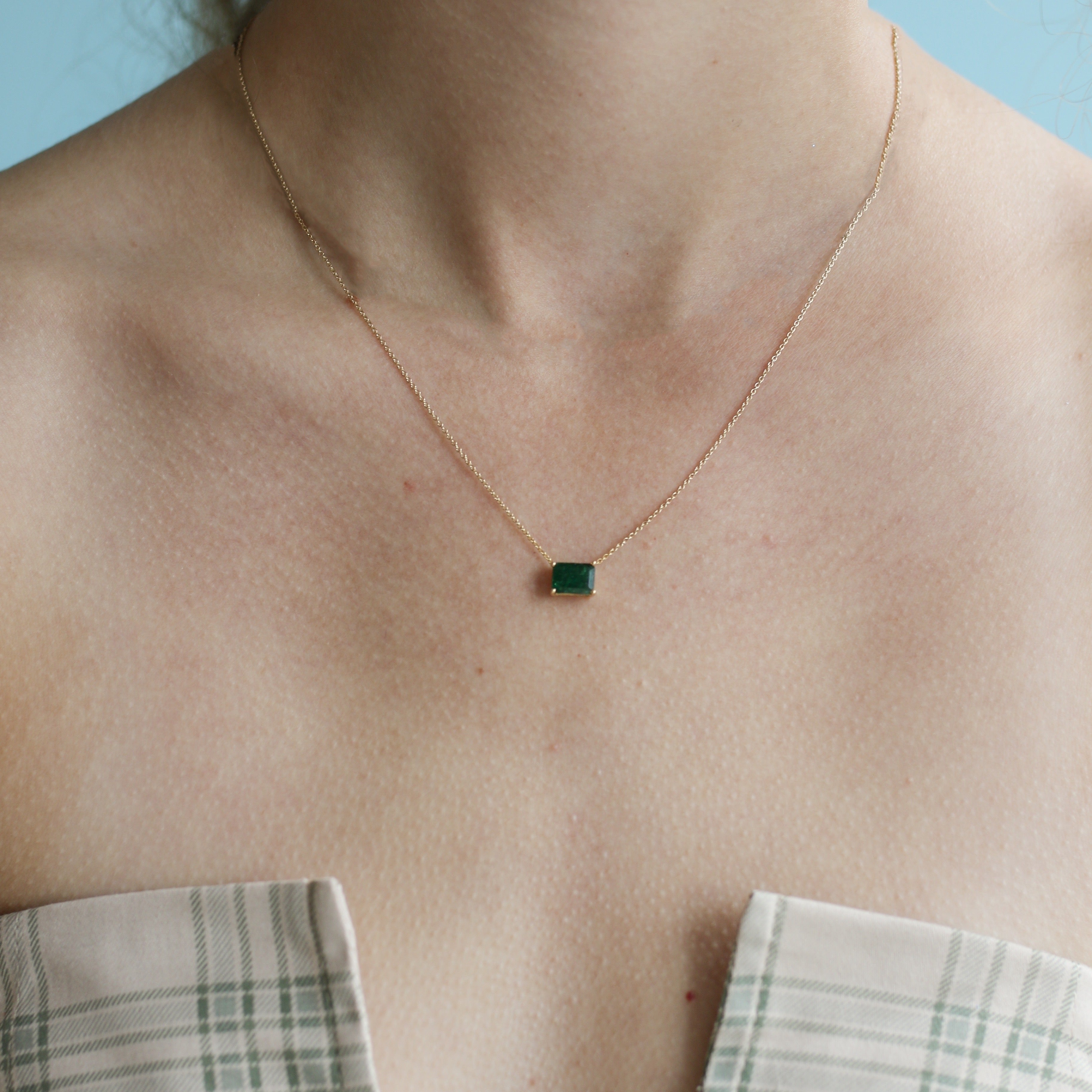 Gala Emerald Necklace