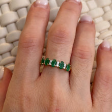 Load image into Gallery viewer, Alba Emerald Diamond Ring
