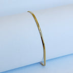 Honey Herringbone Chain Gold Bracelet