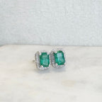 Amaya Emerald Studs