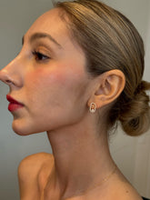 Load image into Gallery viewer, Genovia Diamond Pearl Earrings

