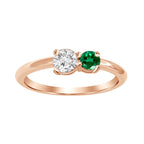 Forever Emerald Diamond Ring